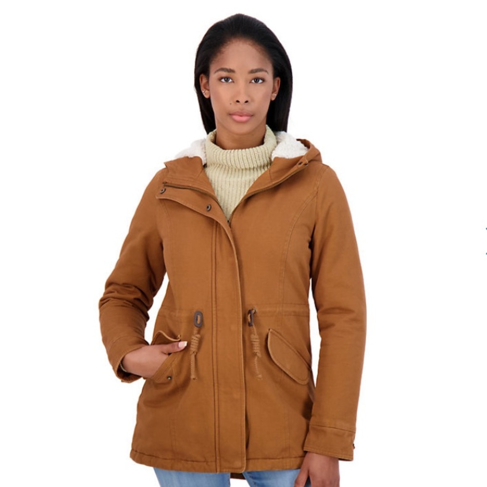 Sebby Sherpa lined anorak coat 🧥